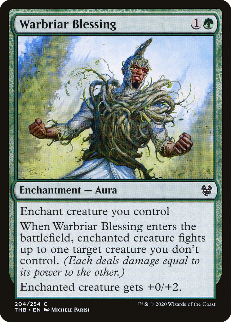 Warbriar Blessing (THB-204) -  Foil