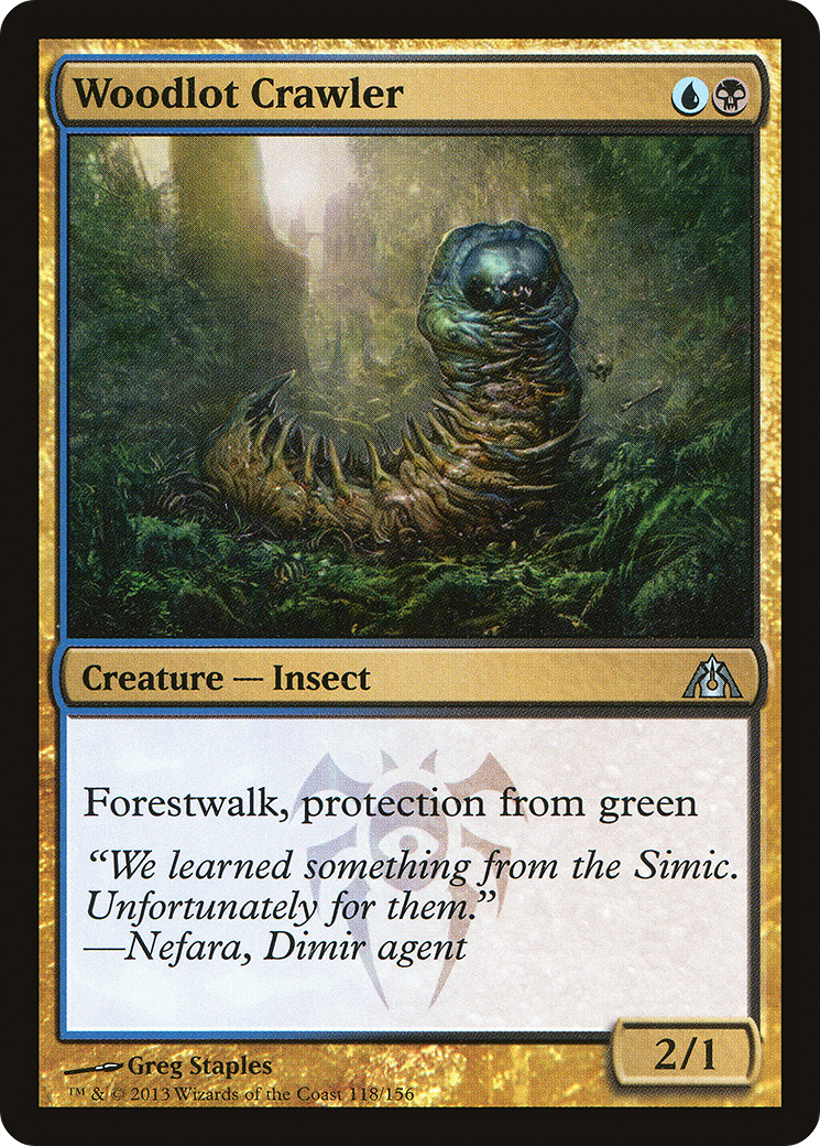 Woodlot Crawler (DGM-118) -  Foil