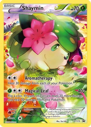 Shaymin - XY115 XY115/211 - Holofoil