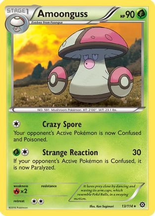 Amoonguss 13/114 - Reverse Holofoil