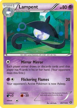 Lampent 49/114 - Reverse Holofoil