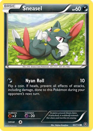 Sneasel 60/114 - Reverse Holofoil