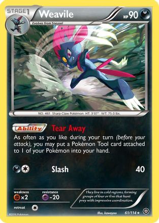 Weavile 61/114 -