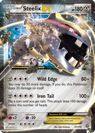 Steelix EX 67/114 - Holofoil