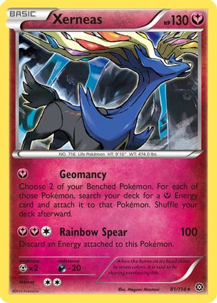 Xerneas 81/114 - Reverse Holofoil