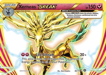 Xerneas BREAK 82/114 - Holofoil