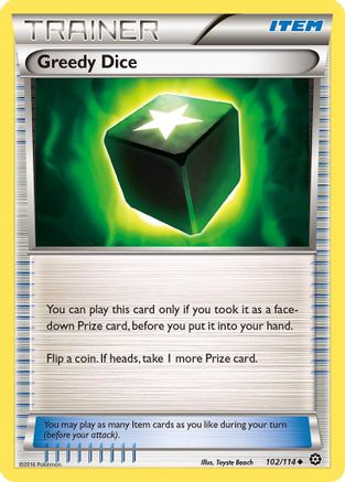 Greedy Dice 102/114 - Reverse Holofoil