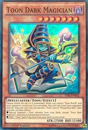 Toon Dark Magician (TDIL-EN032) - The Dark Illusion Unlimited