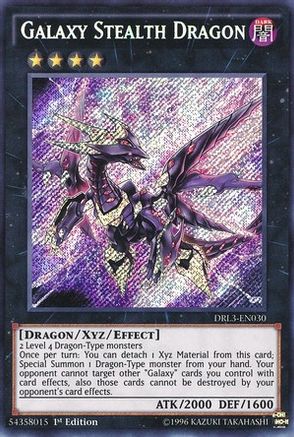 Galaxy Stealth Dragon (DRL3-EN030) - Dragons of Legend: Unleashed 1st Edition