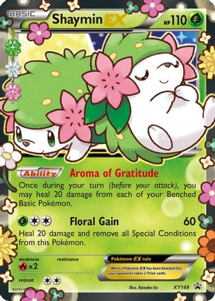 Shaymin EX XY148/211 - Holofoil