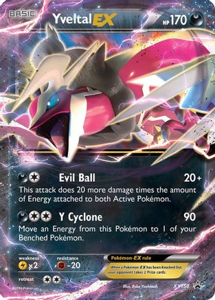 Yveltal EX - XY150 (Shiny) XY150/211 - Holofoil