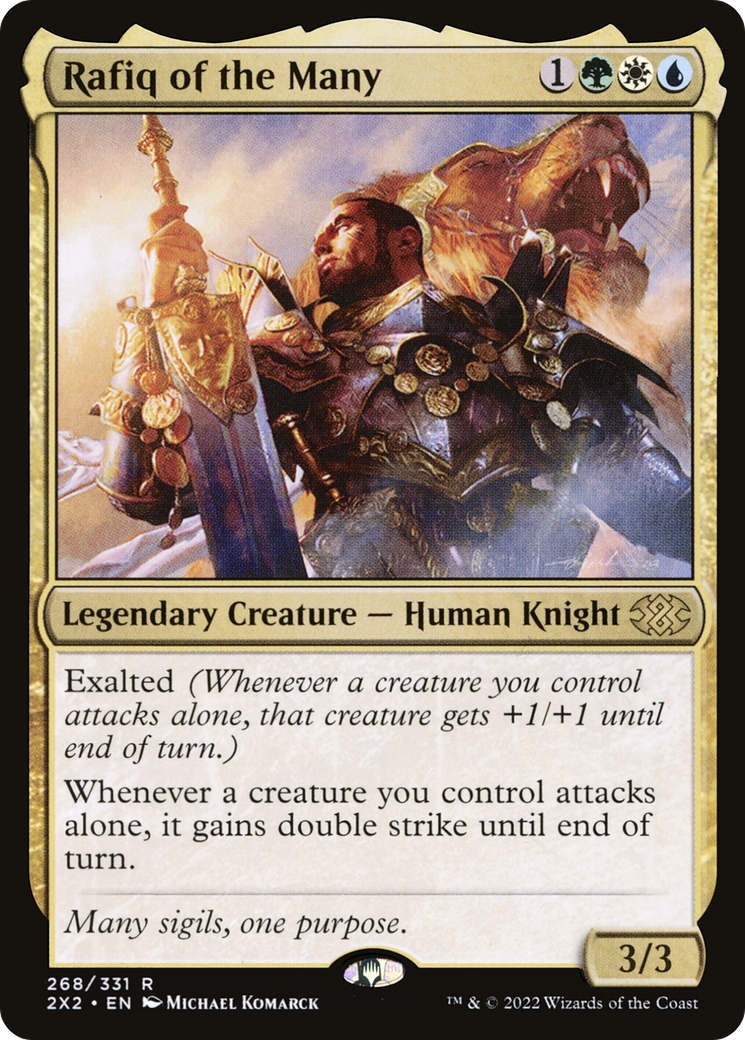 Rafiq of the Many (2X2-268) -  Foil