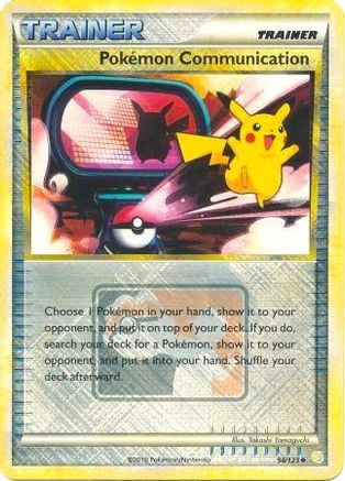 Pokemon Communication - 98/123 (League Promo) 98 - Reverse Holofoil