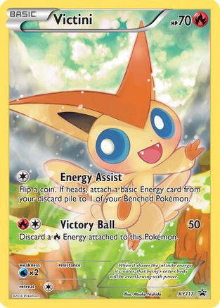 Victini - XY117 XY117/211 - Holofoil