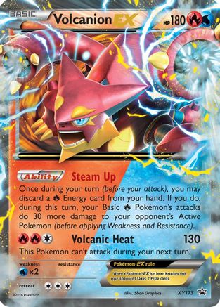 Volcanion EX XY173/211 - Holofoil