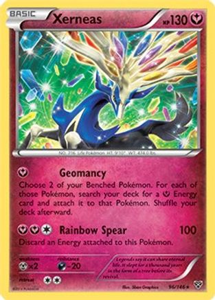 Xerneas - 96/146 (Cracked Ice Holo) 96 - Holofoil