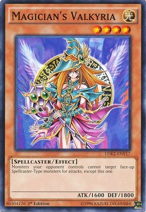 Magician's Valkyria (LDK2-ENY17) - Legendary Decks II 1st Edition