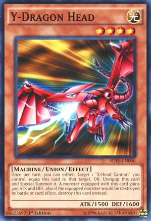 Y-Dragon Head (SDKS-EN006) - Structure Deck: Seto Kaiba Unlimited