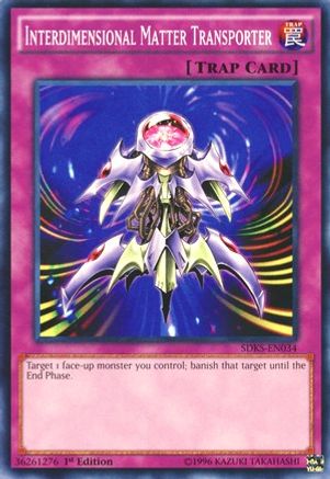 Interdimensional Matter Transporter (SDKS-EN034) - Structure Deck: Seto Kaiba 1st Edition