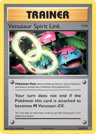 Venusaur Spirit Link 89/108 - Reverse Holofoil