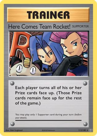 Here Comes Team Rocket! 113/108 -