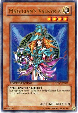 Magician's Valkyria (SDSC-ENSE1) - Structure Deck: Spellcaster's Command Limited