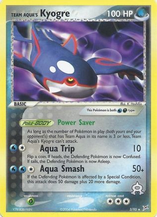 Team Aqua's Kyogre - 3/95 (EX Team Magma vs Team Aqua) 3 -