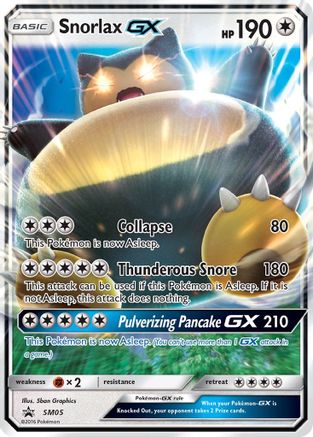 Snorlax GX - SM05 SM05/248 - Holofoil