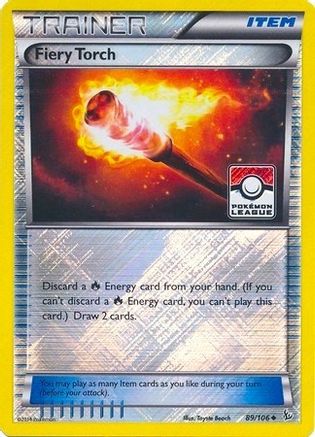 Fiery Torch - 89/106 (Pokemon League) 89 - Reverse Holofoil