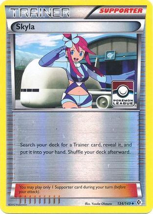 Skyla - 134/149 (Pokemon League) 134 - Reverse Holofoil