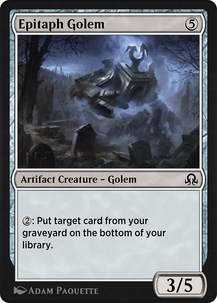 Epitaph Golem (SIR-249) -