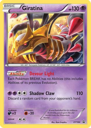 Giratina - XY184 XY184/211 - Holofoil