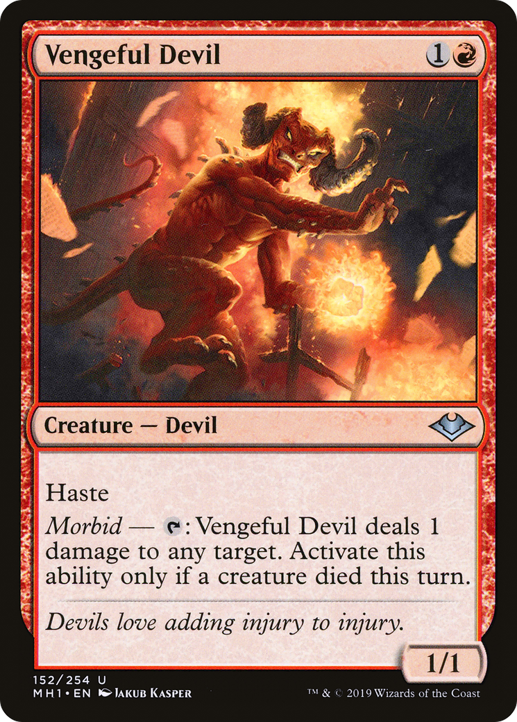 Vengeful Devil (MH1-152) -  Foil