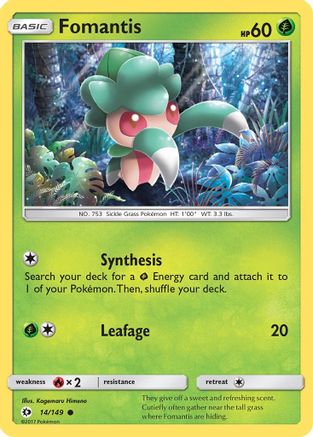 Fomantis 14/149 - Reverse Holofoil