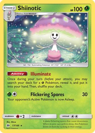 Shiinotic 17/149 - Holofoil