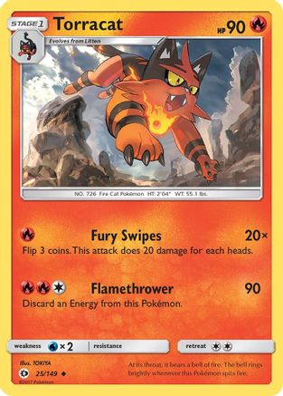 Torracat 25/149 - Reverse Holofoil