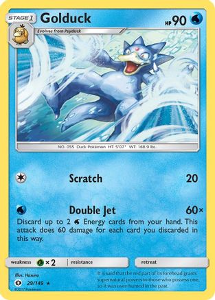 Golduck 29/149 - Reverse Holofoil