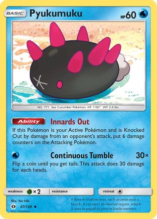 Pyukumuku 47/149 - Reverse Holofoil