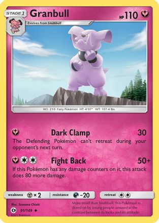 Granbull 91/149 - Reverse Holofoil