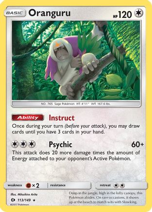 Oranguru 113/149 - Holofoil