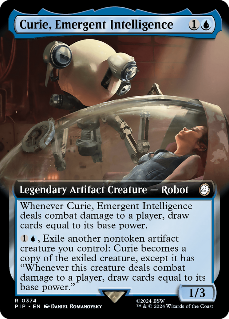 Curie, Emergent Intelligence (PIP-374) - : (Extended Art) Foil