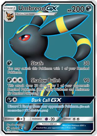 Umbreon GX (Full Art) 142/149 - Holofoil