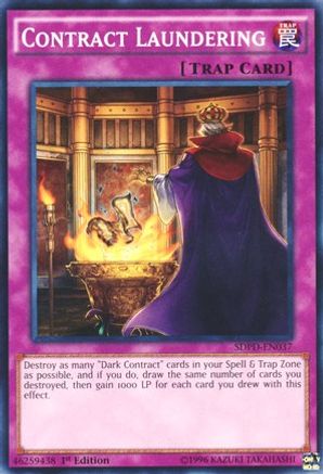 Contract Laundering (SDPD-EN037) - Structure Deck: Pendulum Domination 1st Edition