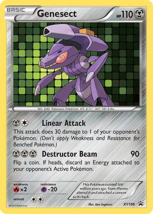 Genesect - XY196 XY196/211 - Holofoil