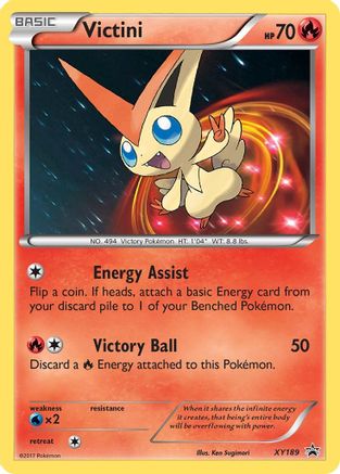 Victini - XY189 XY189/211 - Holofoil