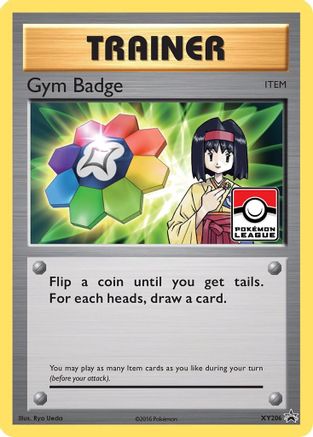 Gym Badge (Erika) XY206/211 - Holofoil