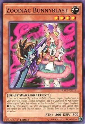 Zoodiac Bunnyblast (RATE-EN015) - Raging Tempest Unlimited