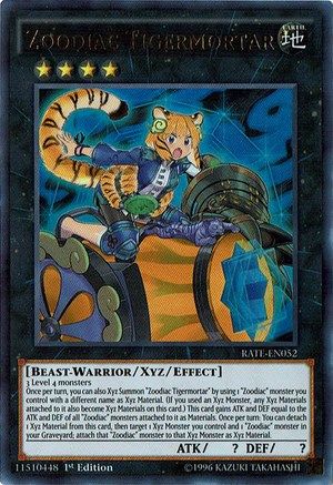 Zoodiac Tigermortar (RATE-EN052) - Raging Tempest Unlimited