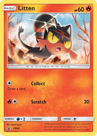 Litten - SM08 SM08/248 - Holofoil