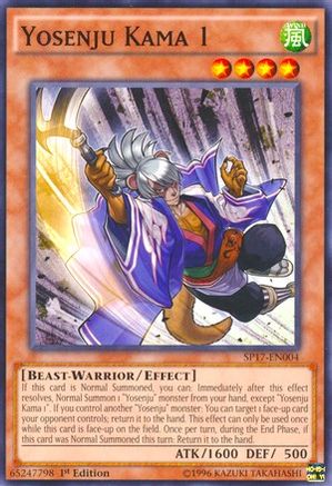 Yosenju Kama 1 (SP17-EN004) - Star Pack - Battle Royal 1st Edition